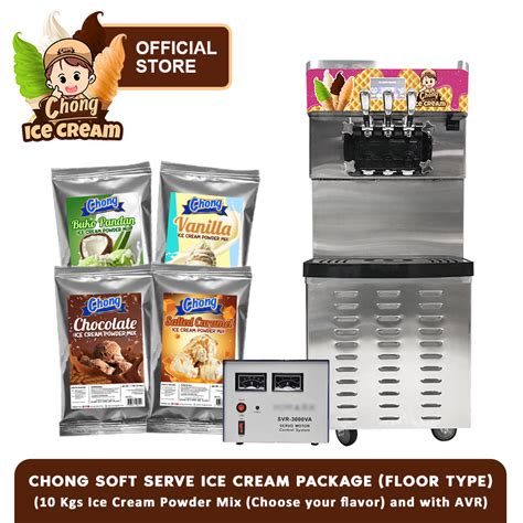 chong ice cream machine|Chong Soft Serve Ice Cream Machine .